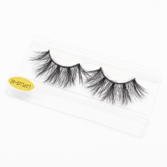 New Arrival popular 100% mink fur 25 mm Real Mink Eyelash with MSDS/COA